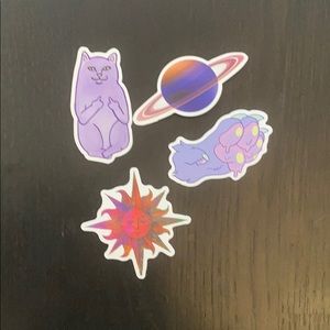 4 cute sticker pack